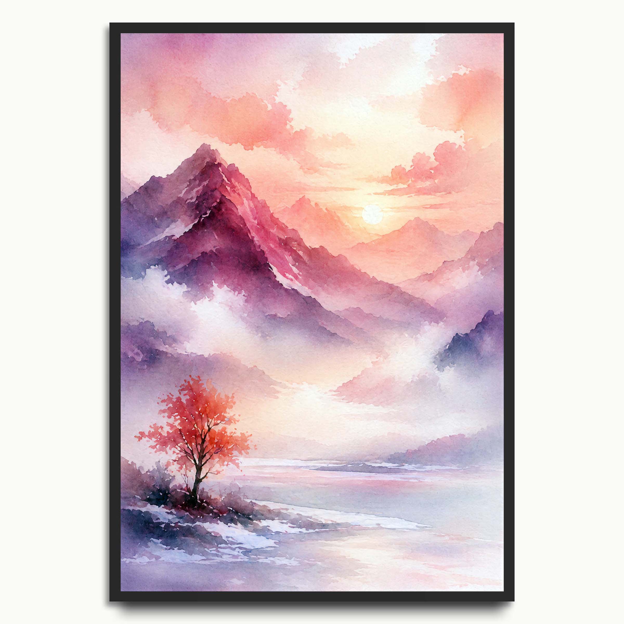Blush Mountain Sunrise