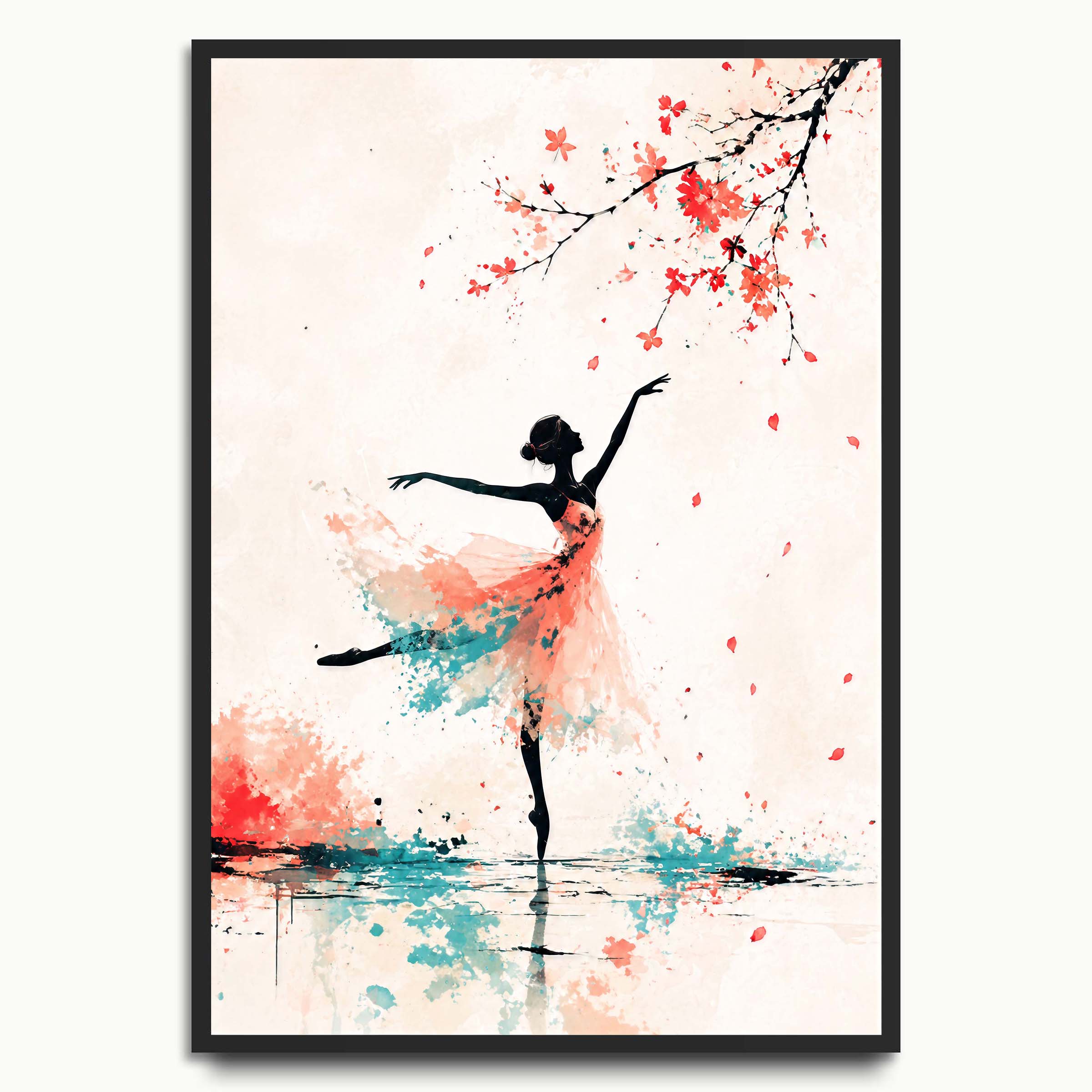 Watercolour Ballerina