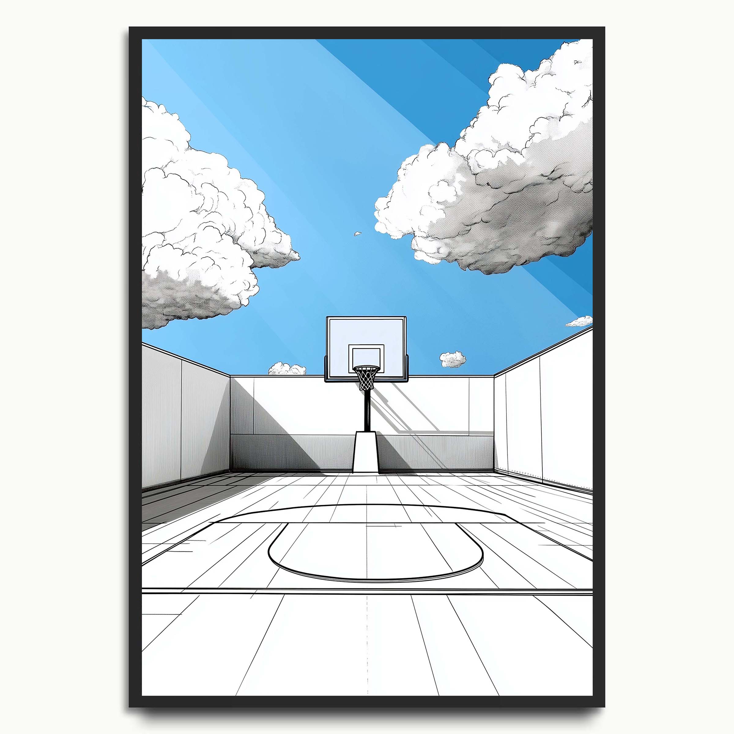 Basketball in the Clouds