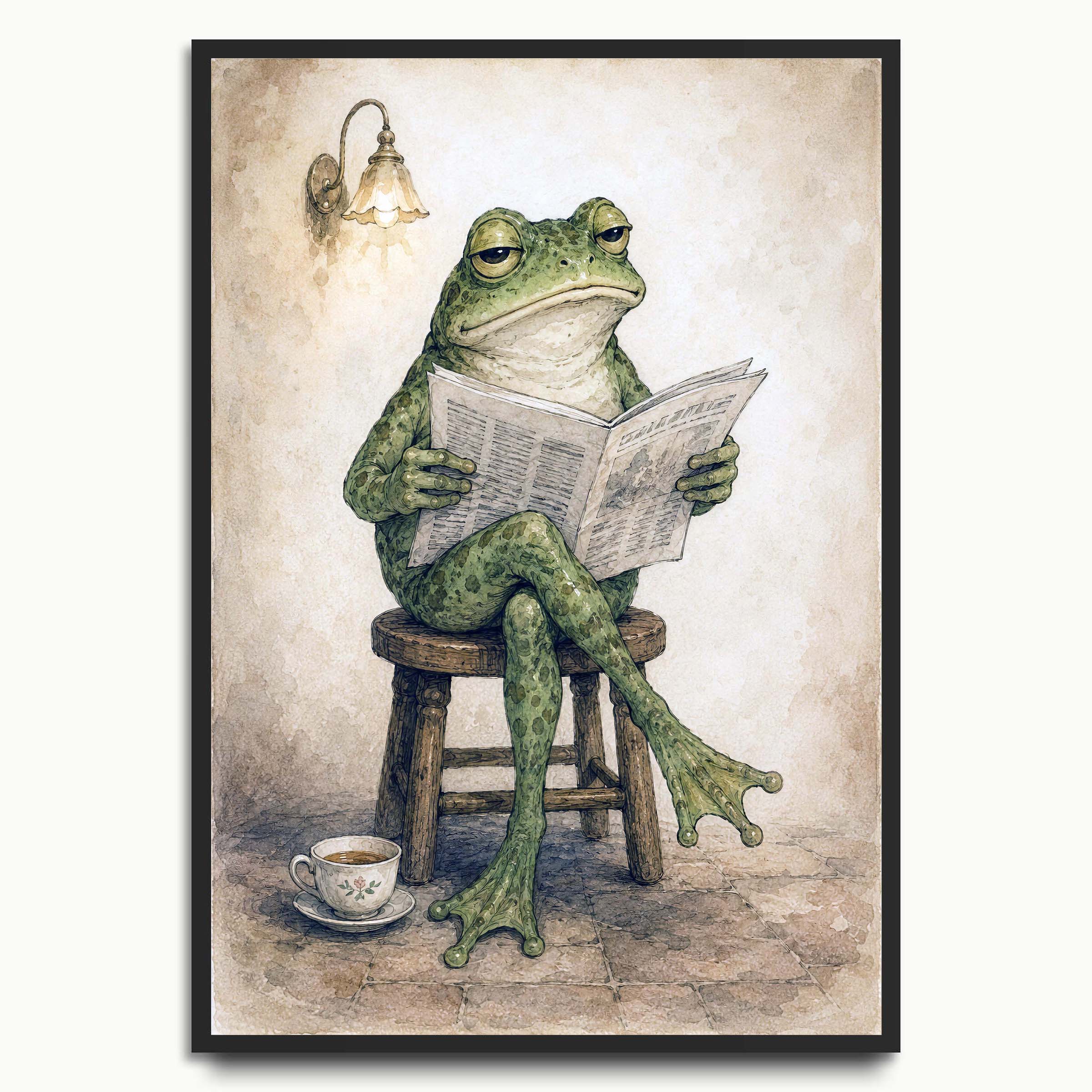 Frog Morning Paper