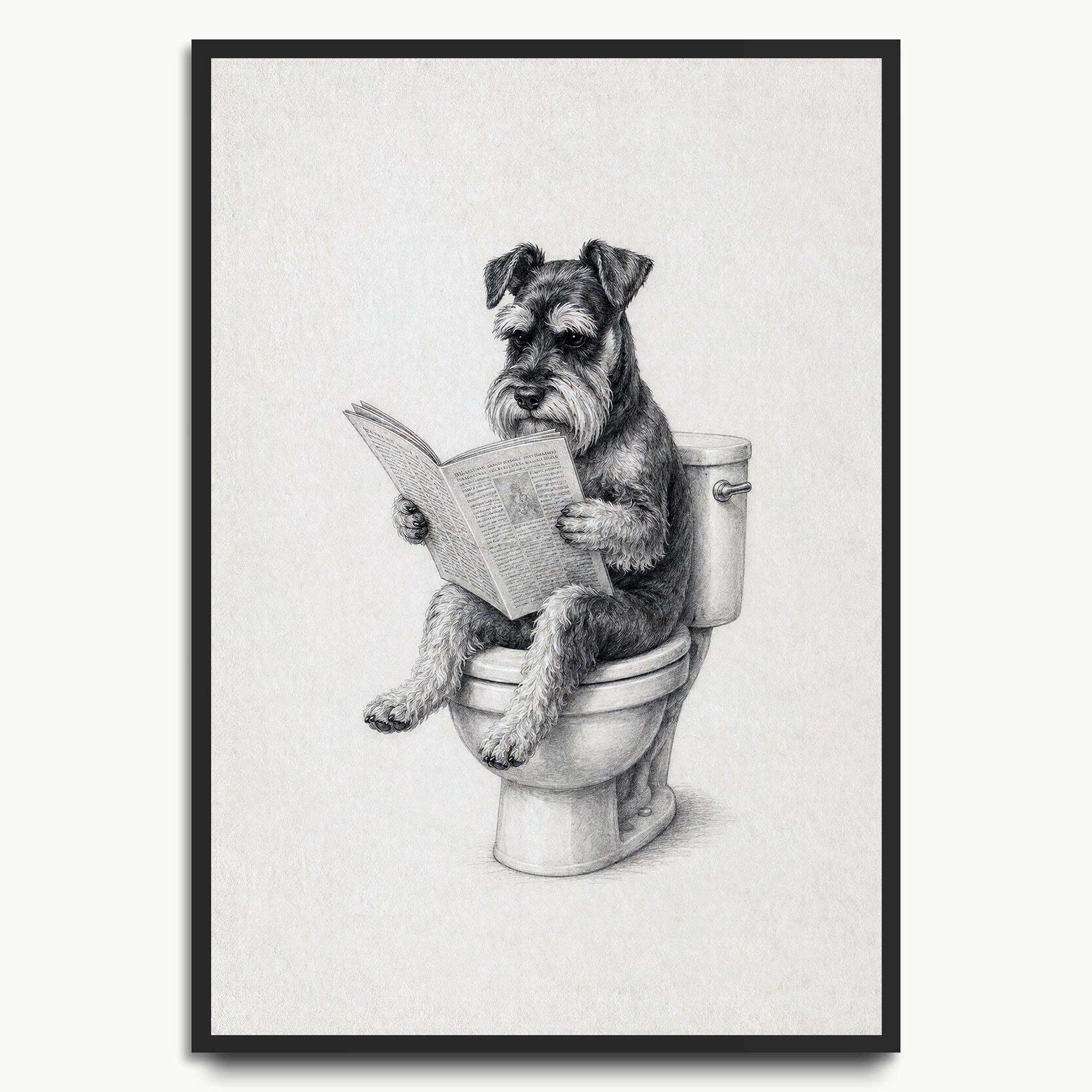 Newspaper Schnauzer