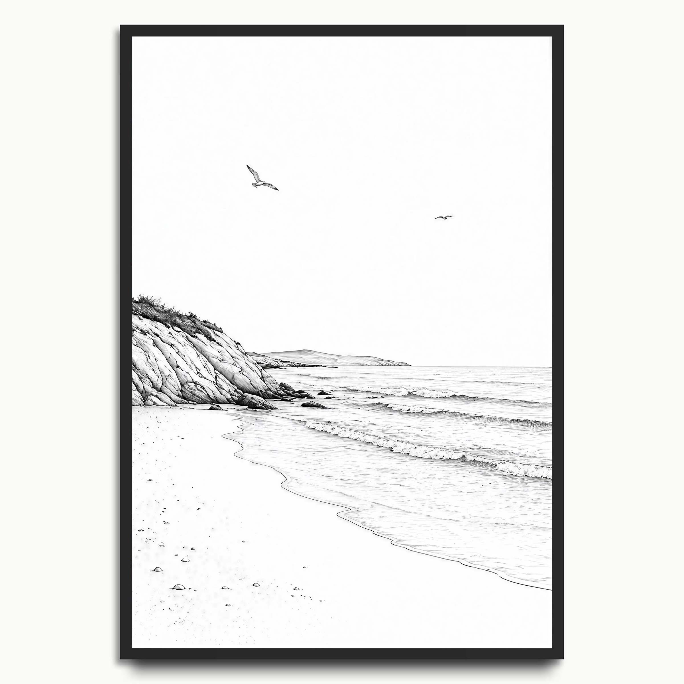Sparse Shoreline Sketch