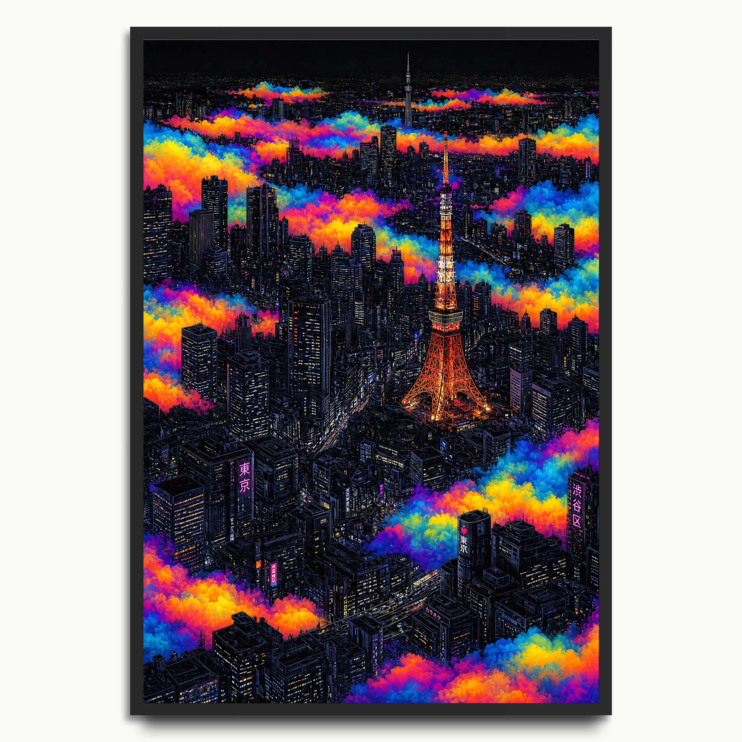 Rainbow City Lights