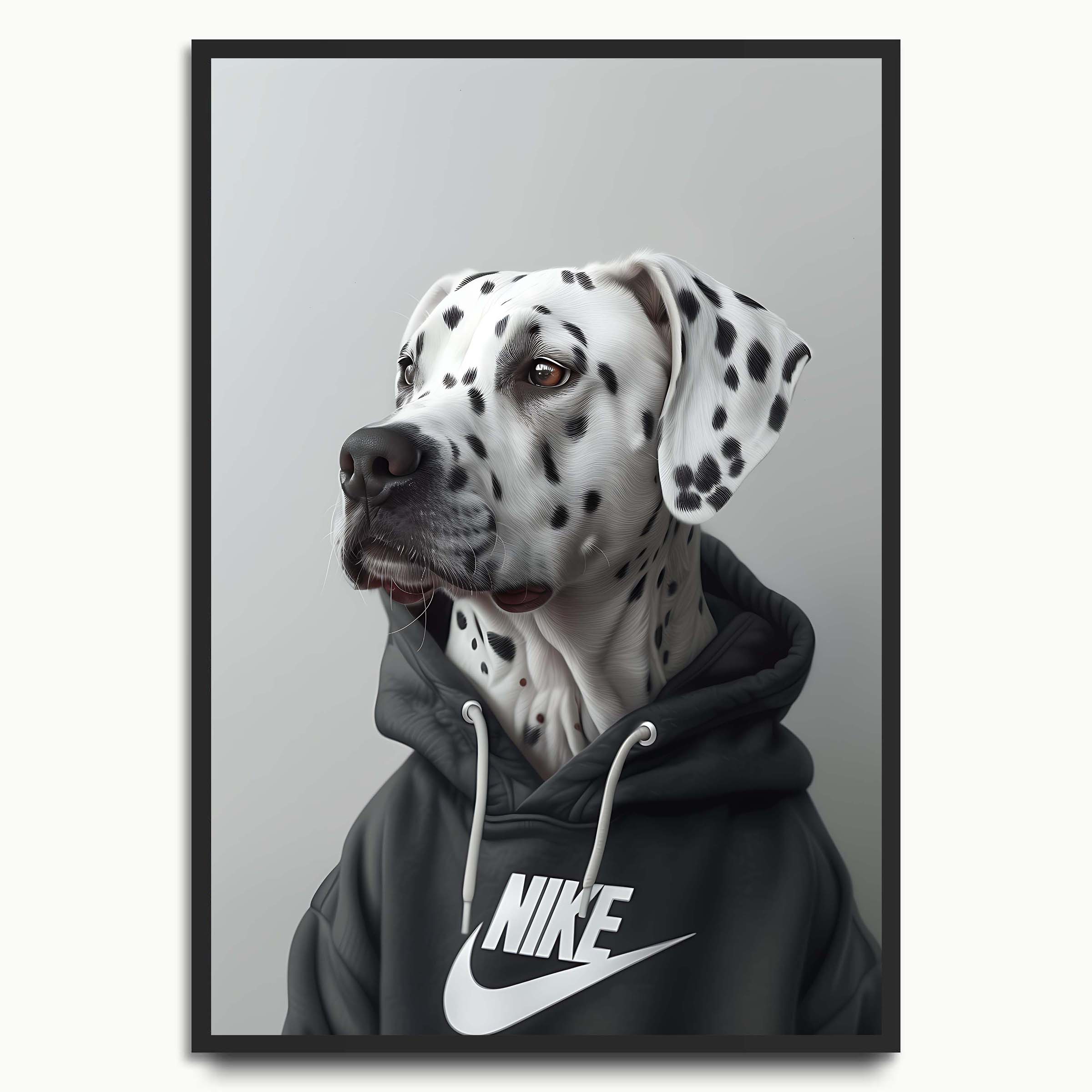 Dalmatian in Hoodie 2