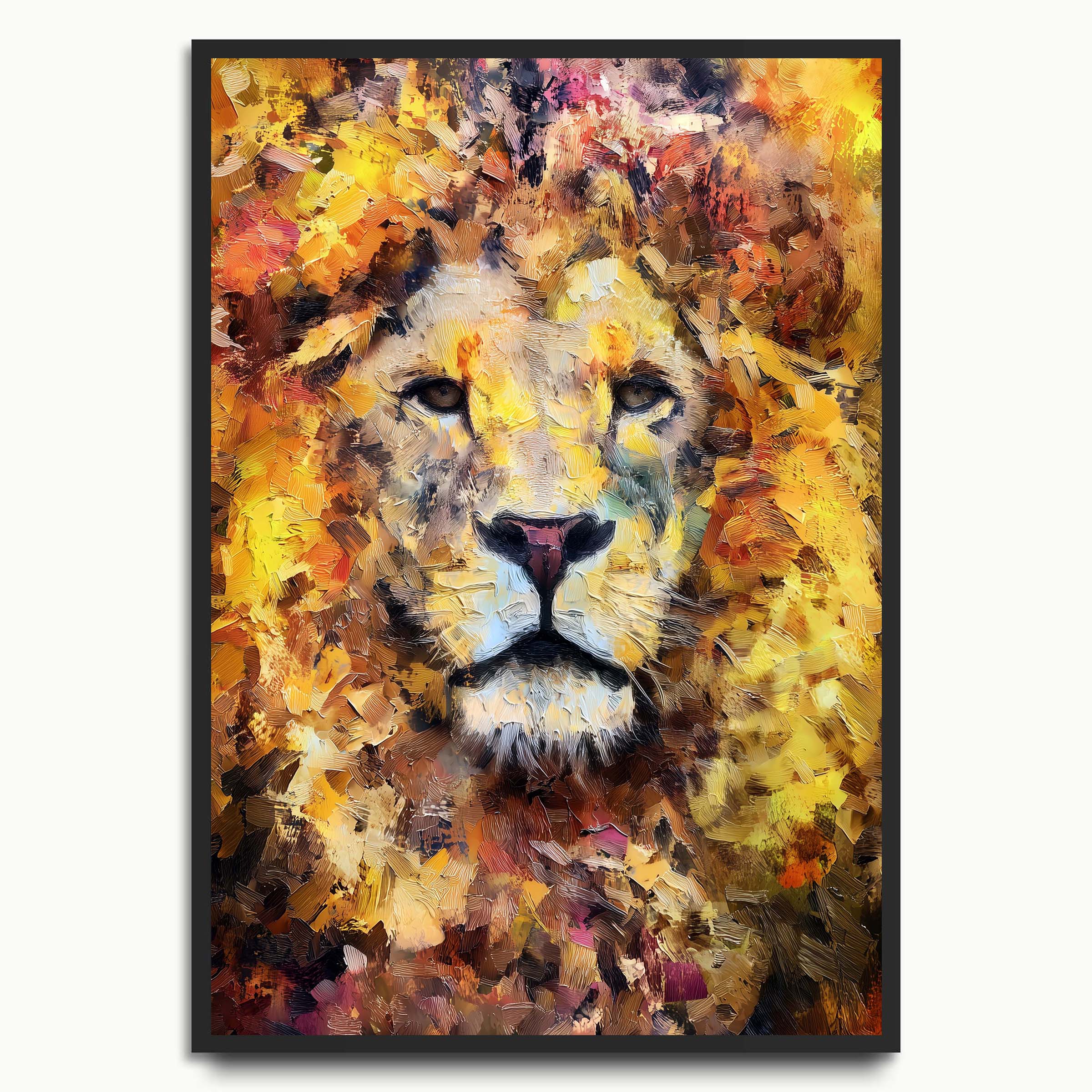 Golden Lion Portrait