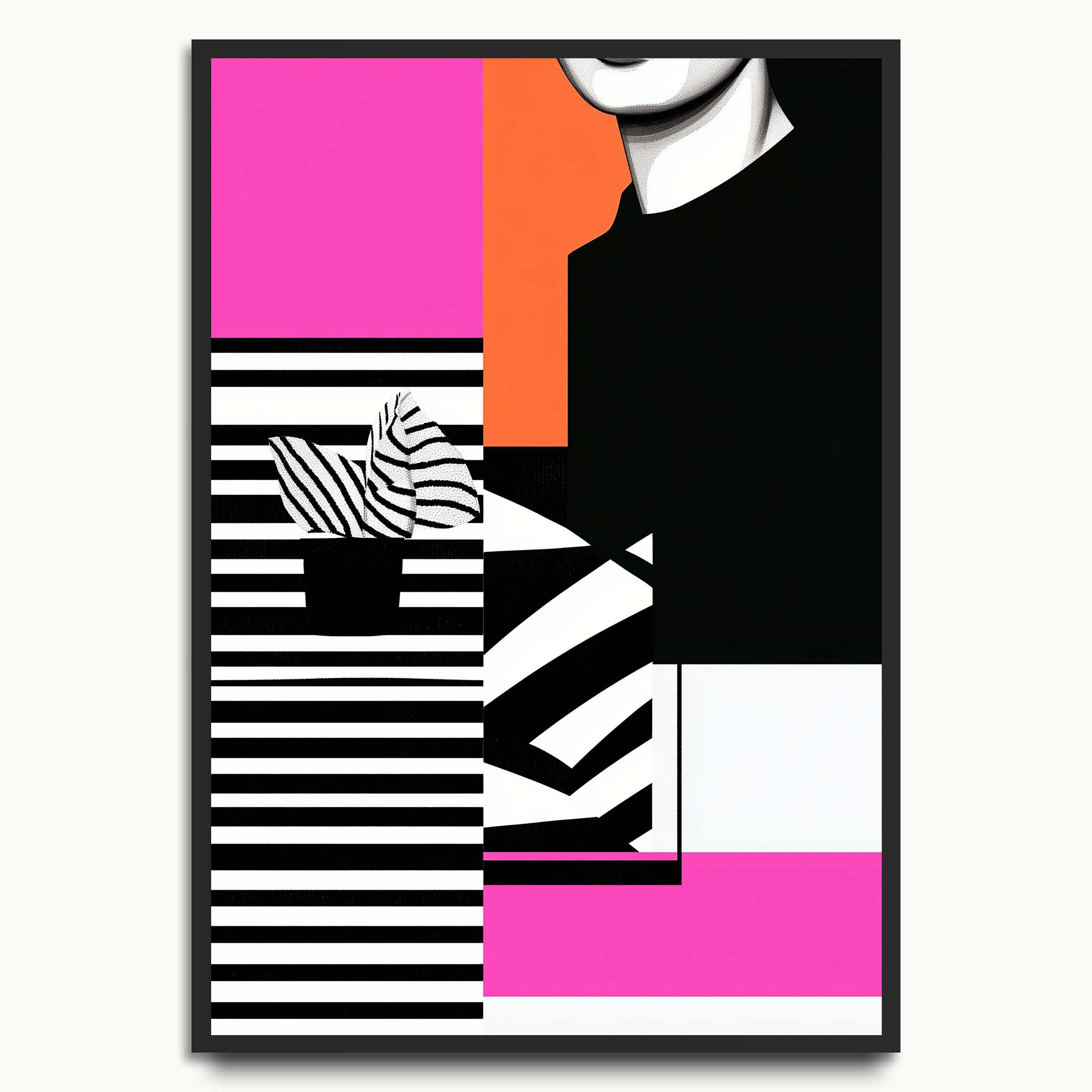 Asbtract Zebra Stripes