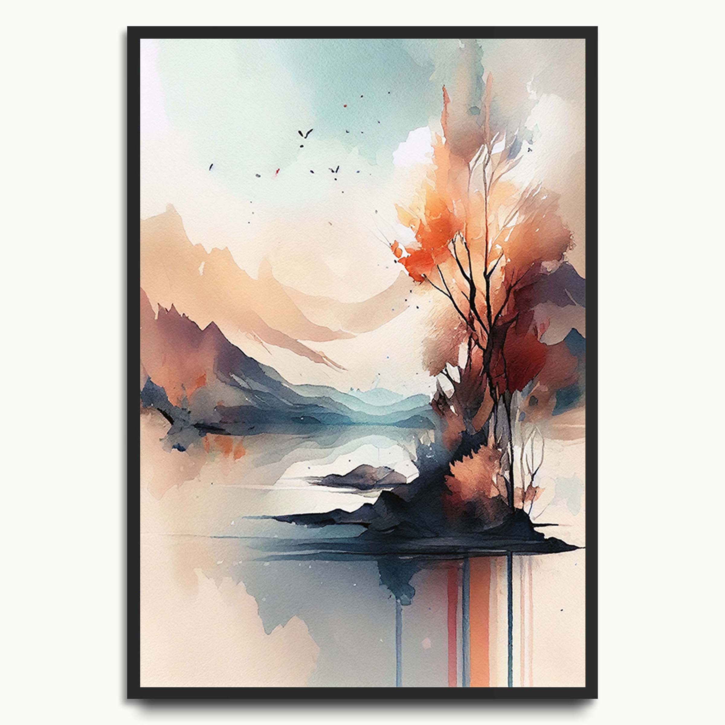 Watercolour Island