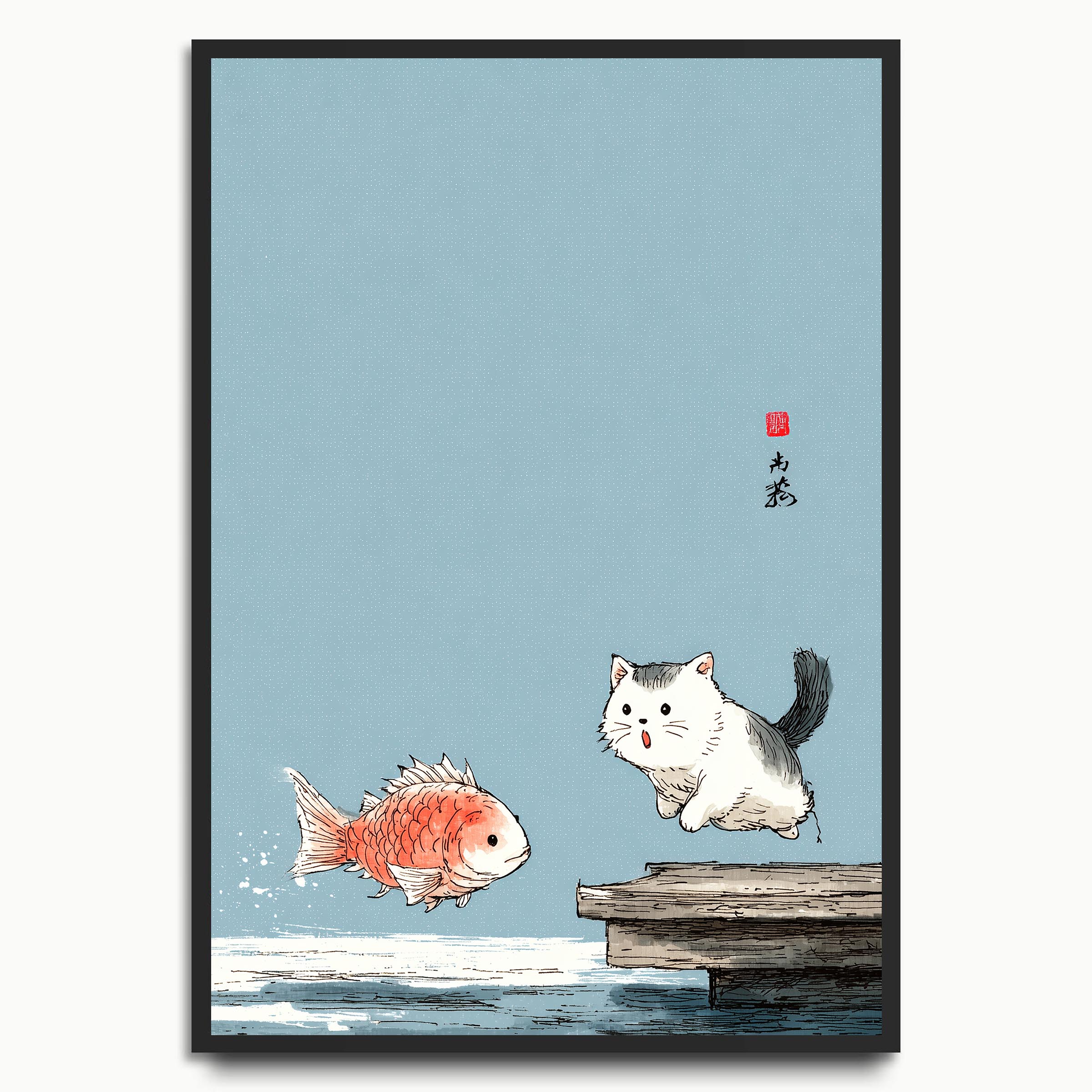 Gone Fishing Kitty