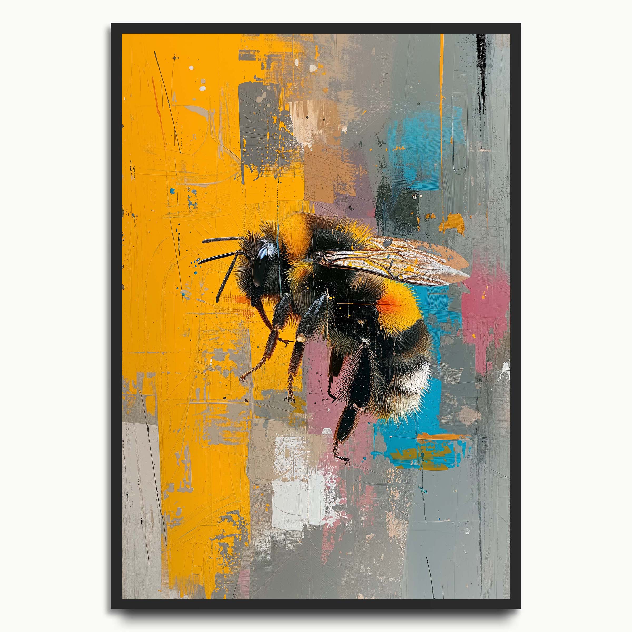 Paint Splashed Bee