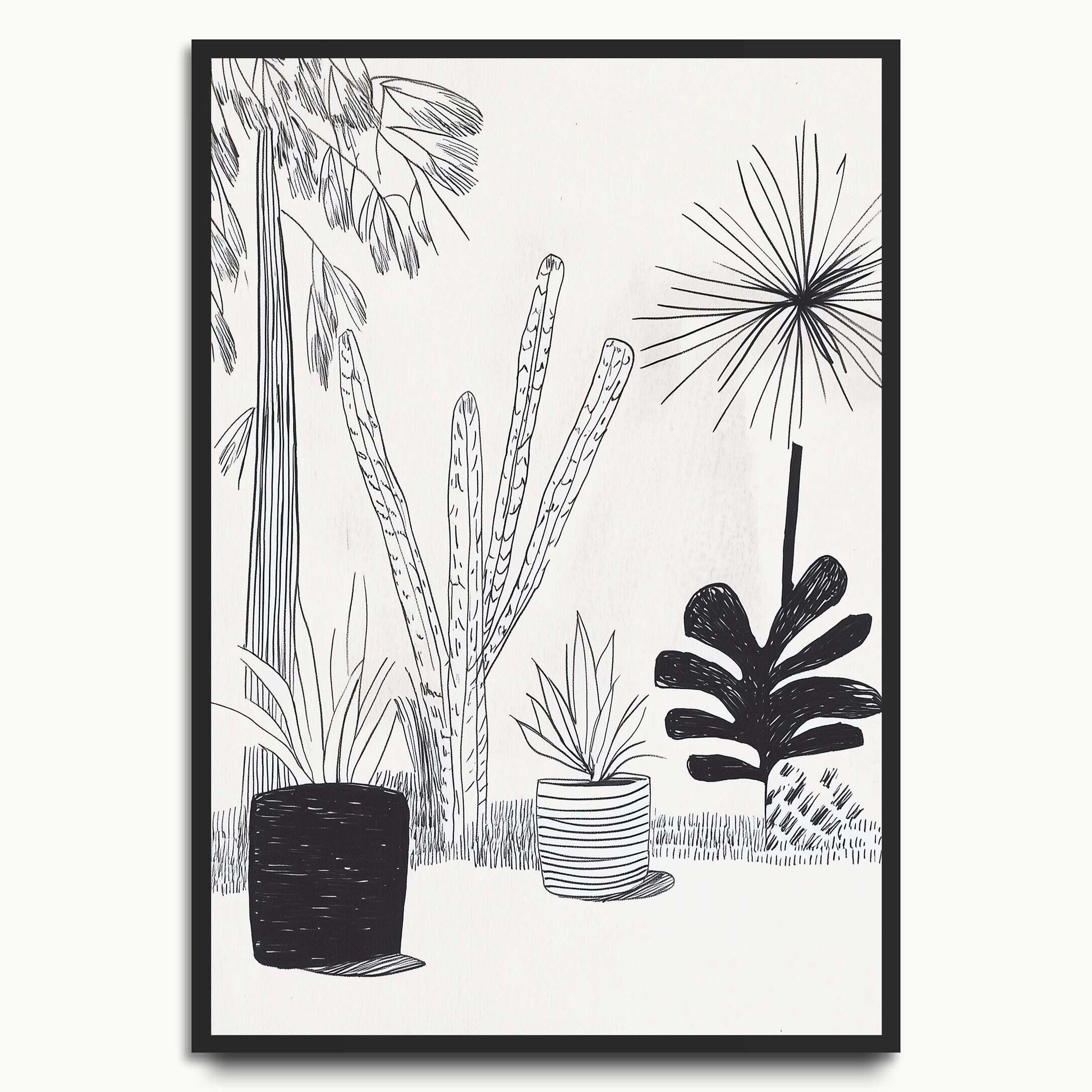Monochrome Jungle