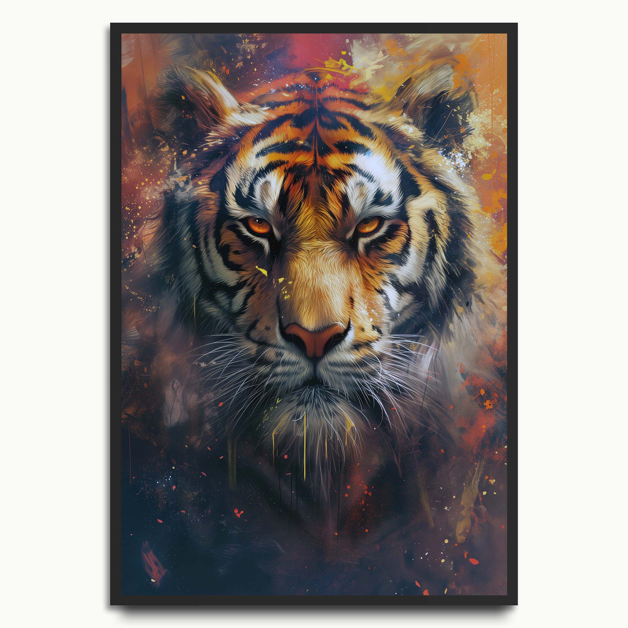 Fierce Tiger Portrait