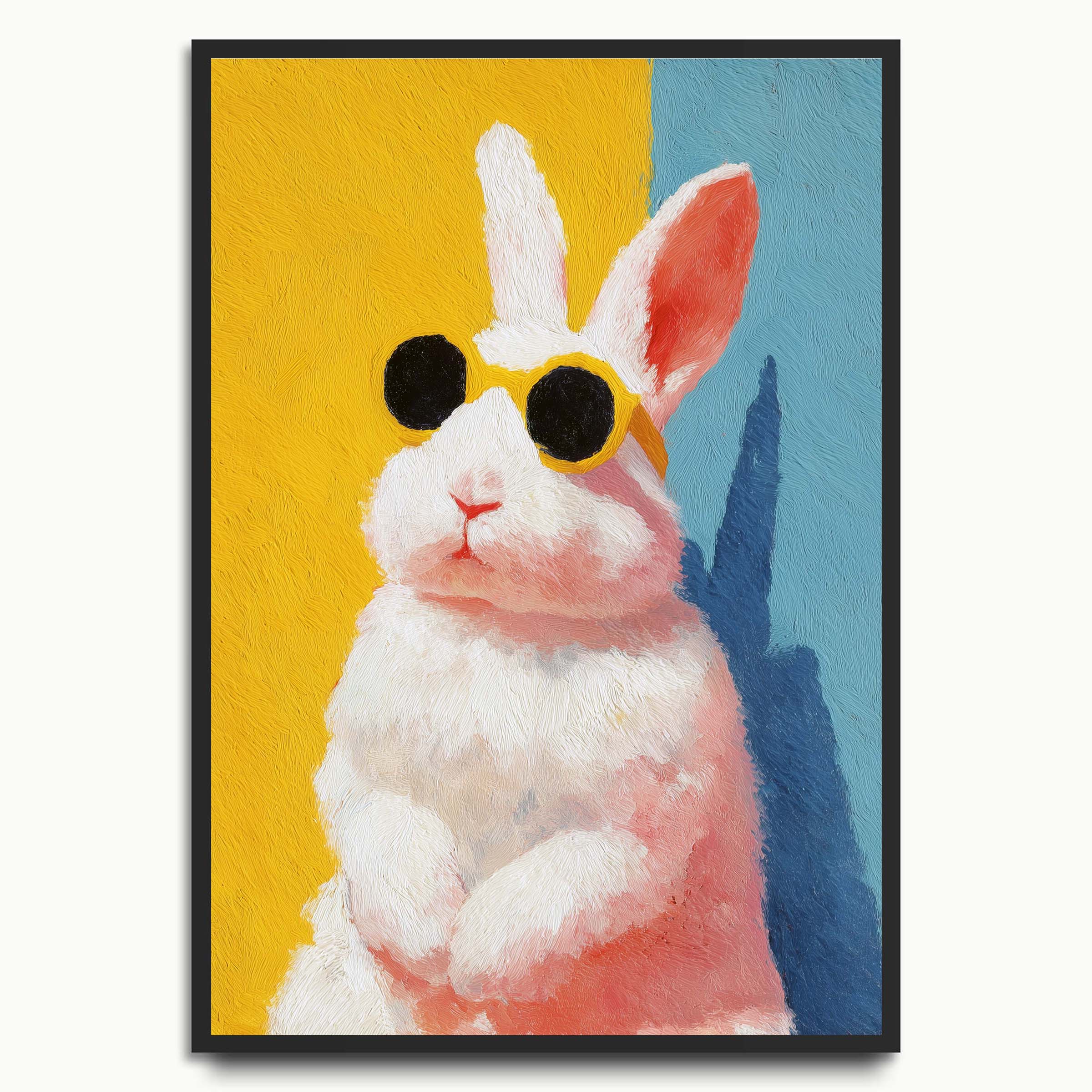 Cool Bunny with Sunglasses