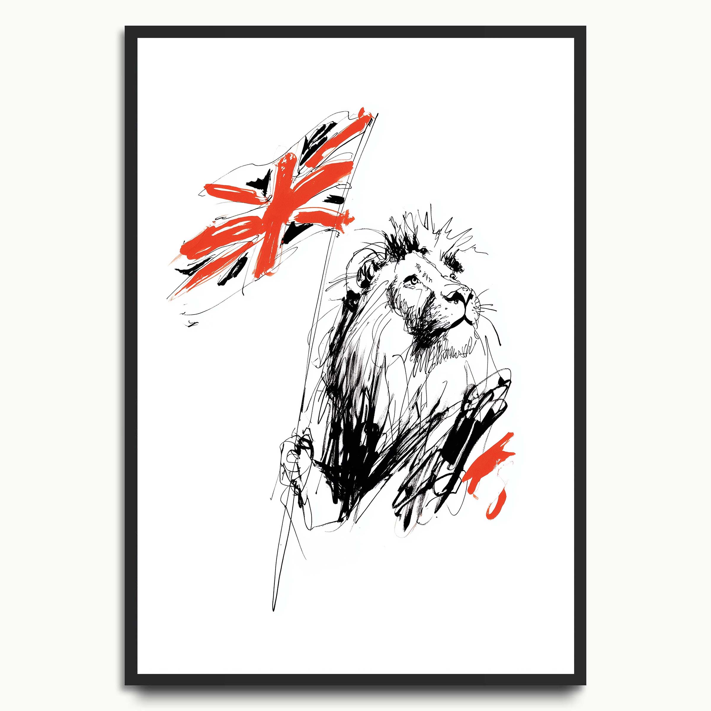 British Lion Sketch