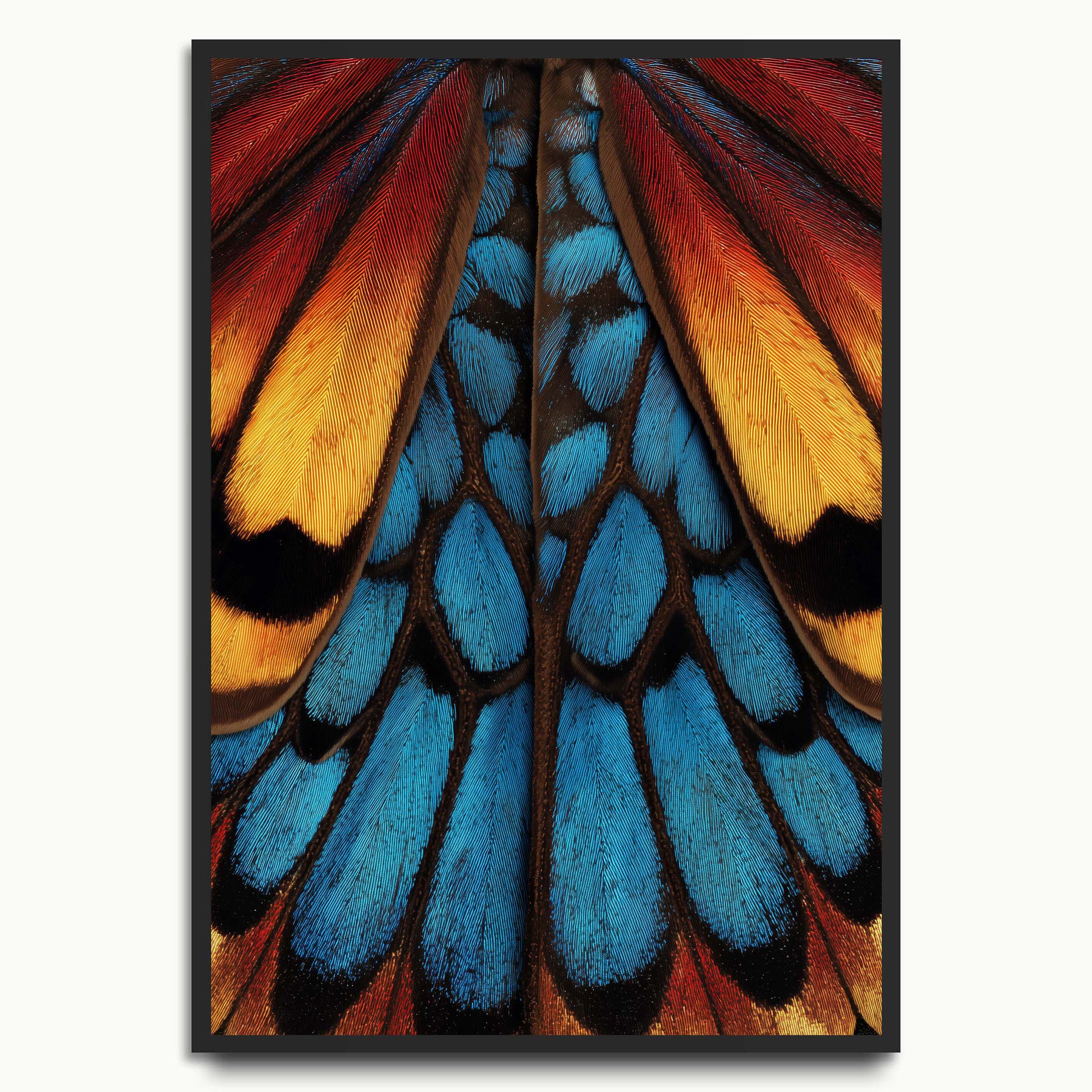 Blue Butterfly Wing
