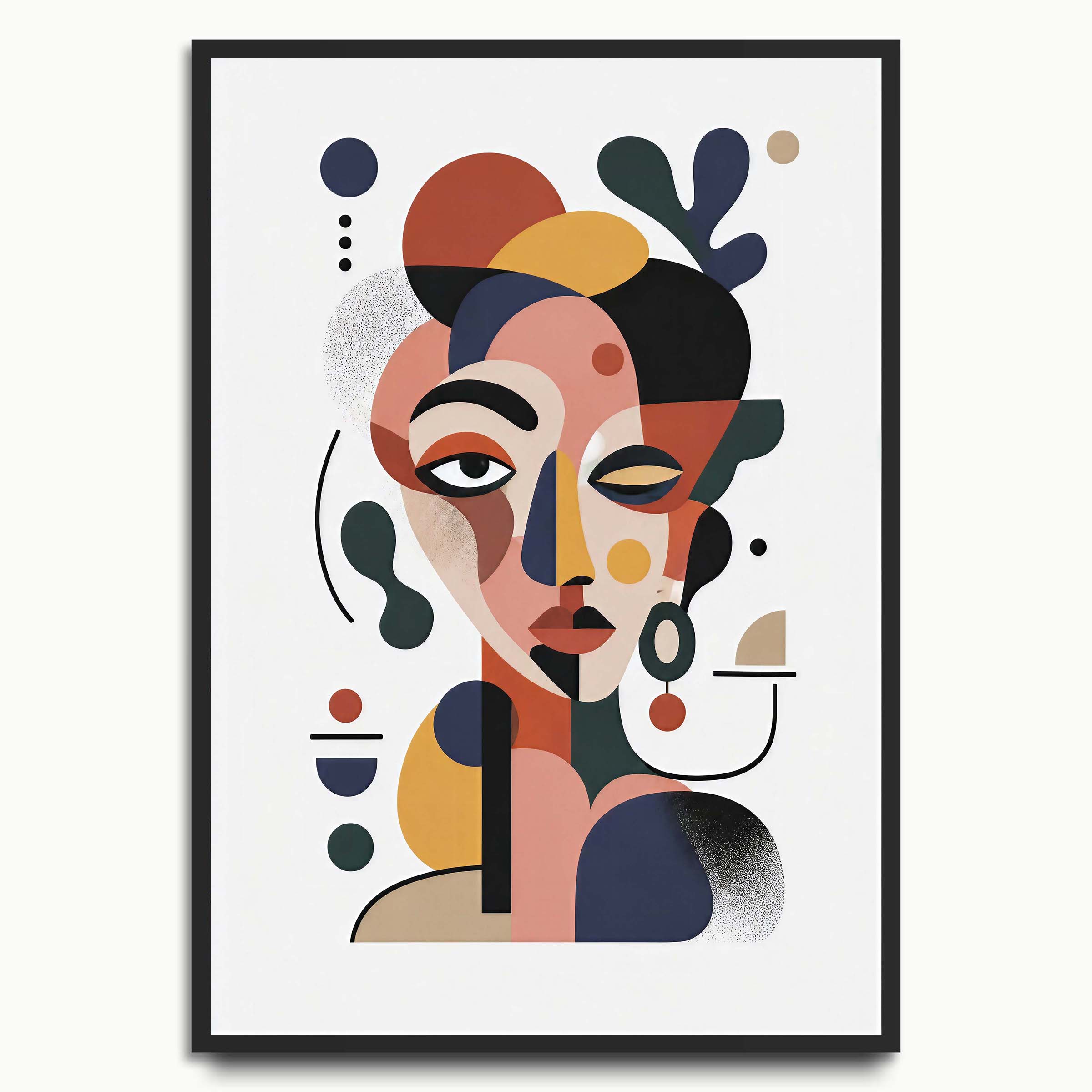 Colour Block Woman
