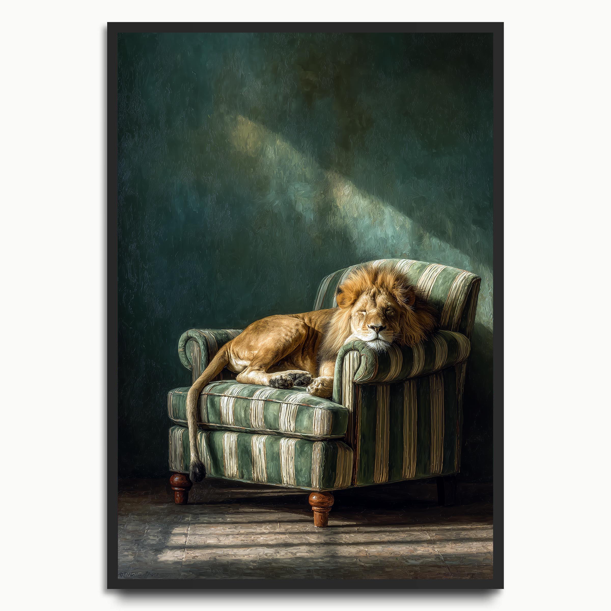 Regal Lion Armchair