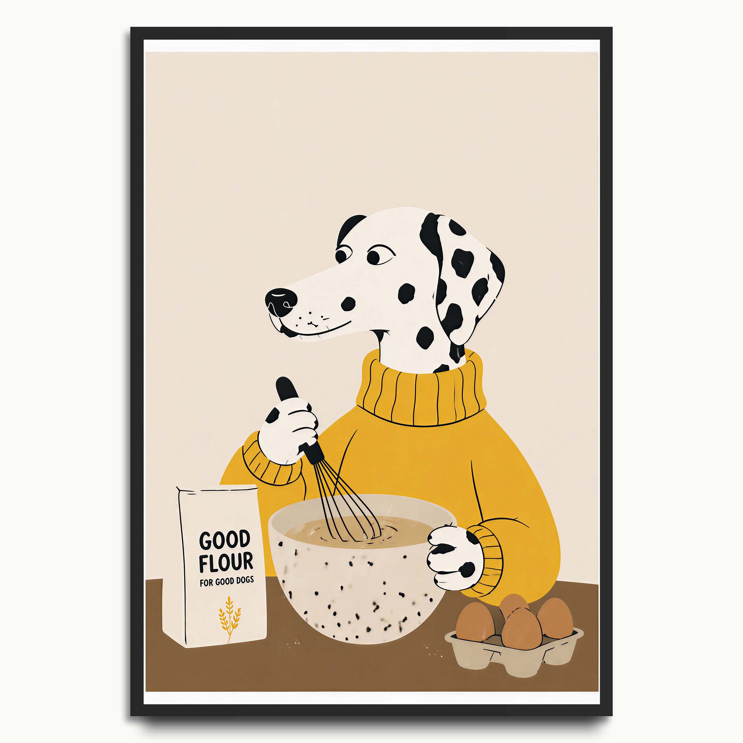 Baking Dalmatian