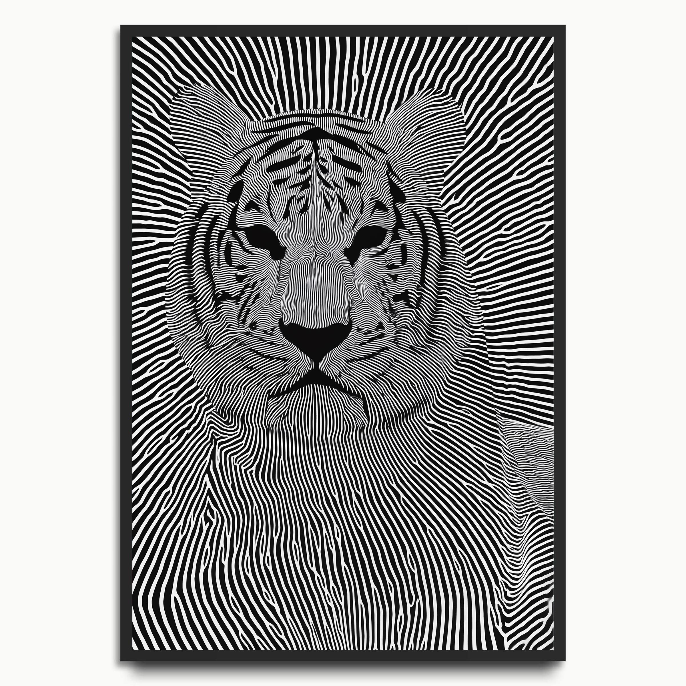 Abstract Tiger