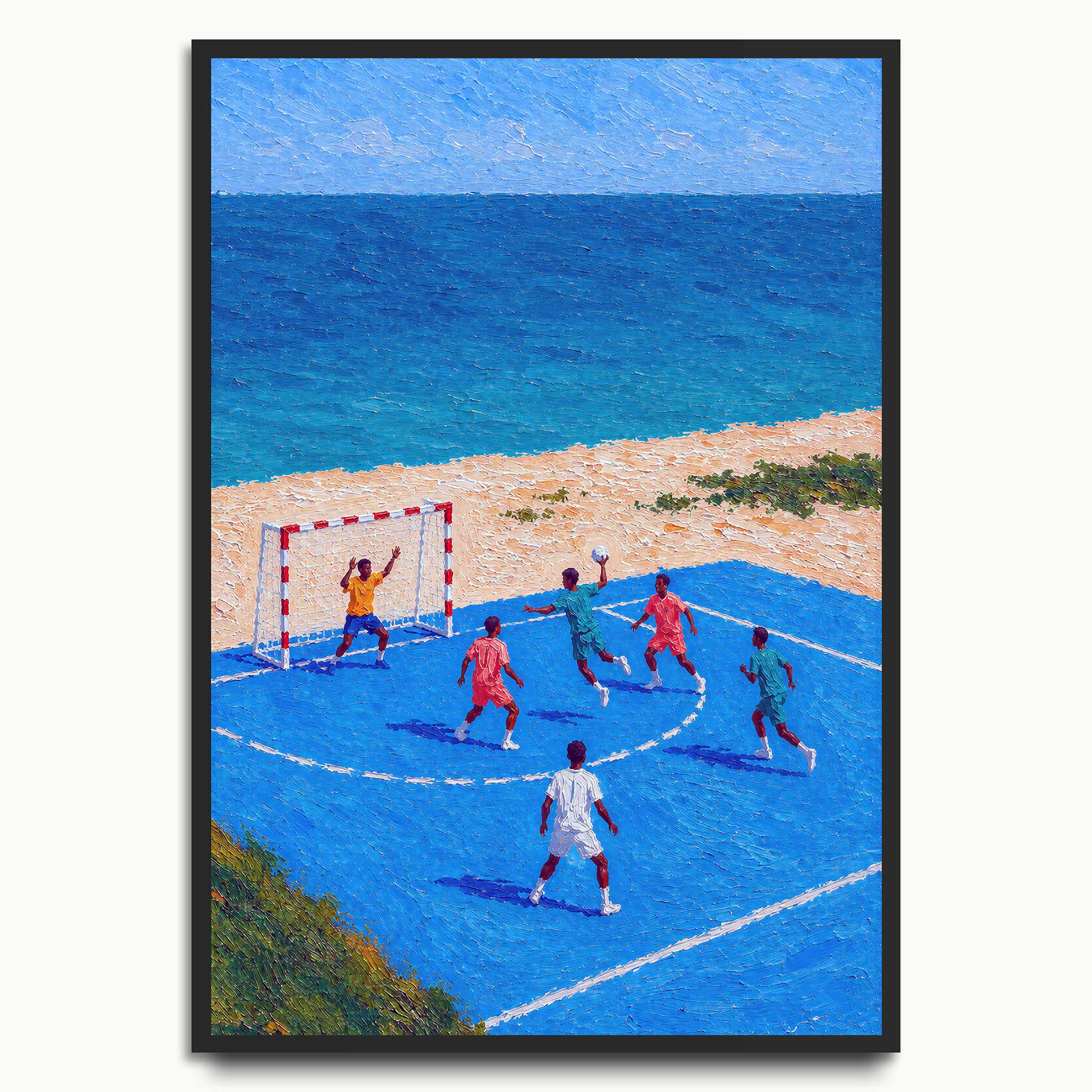 Beach Court Match