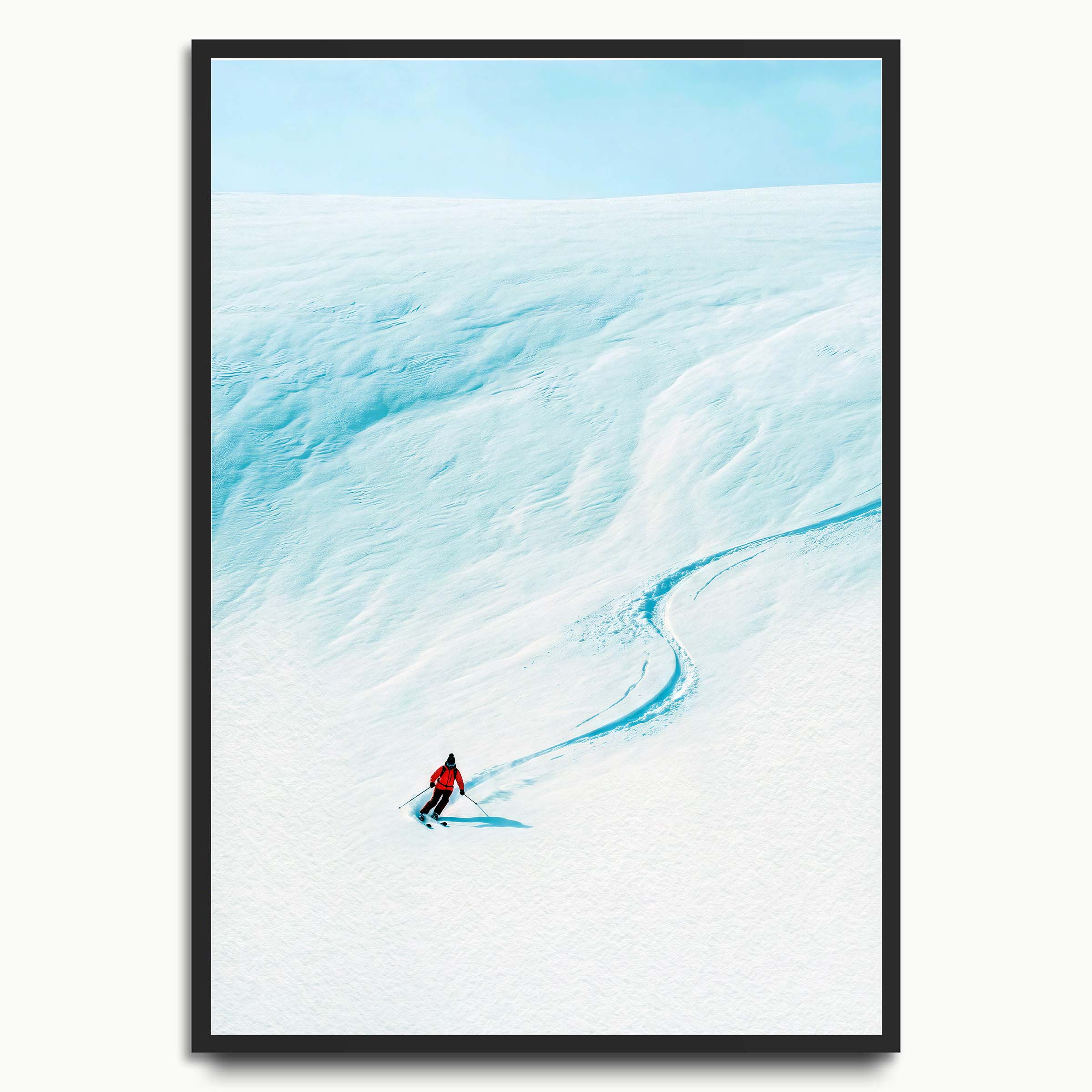 Ice Field Skier