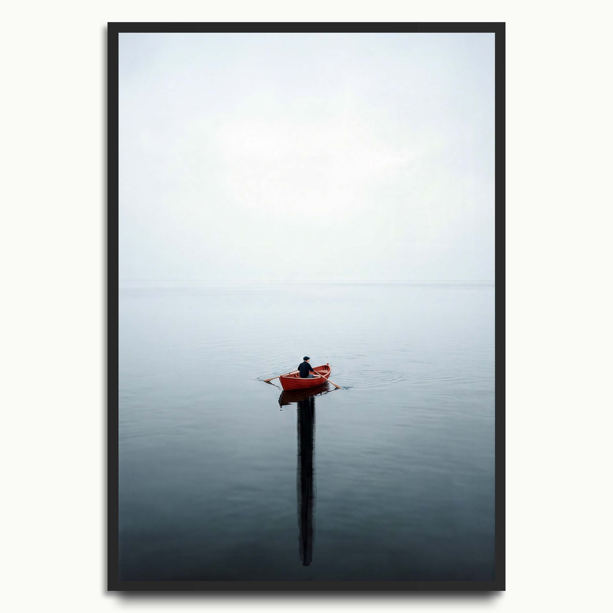 Red Canoe Stillness