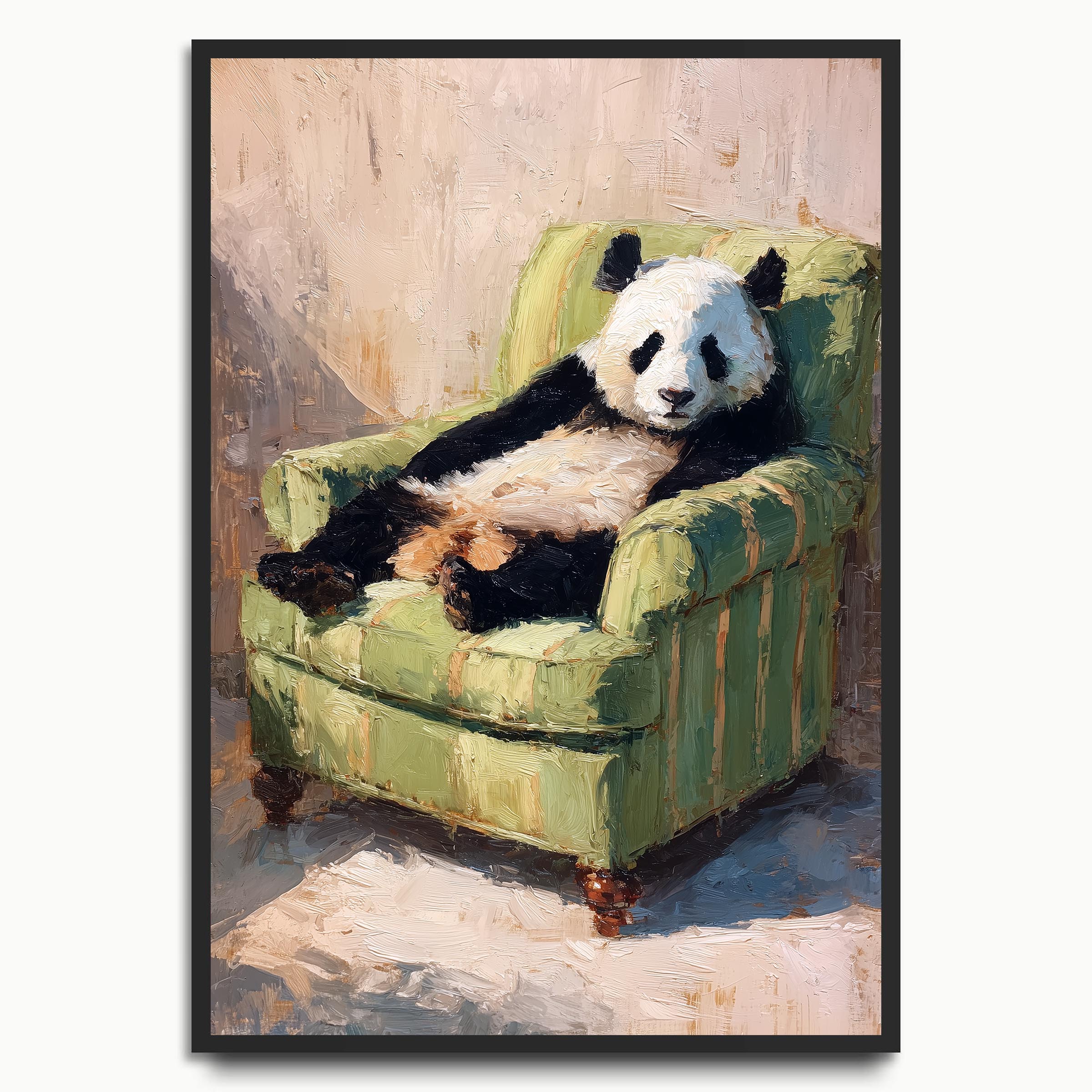 Relaxed Panda Armchair
