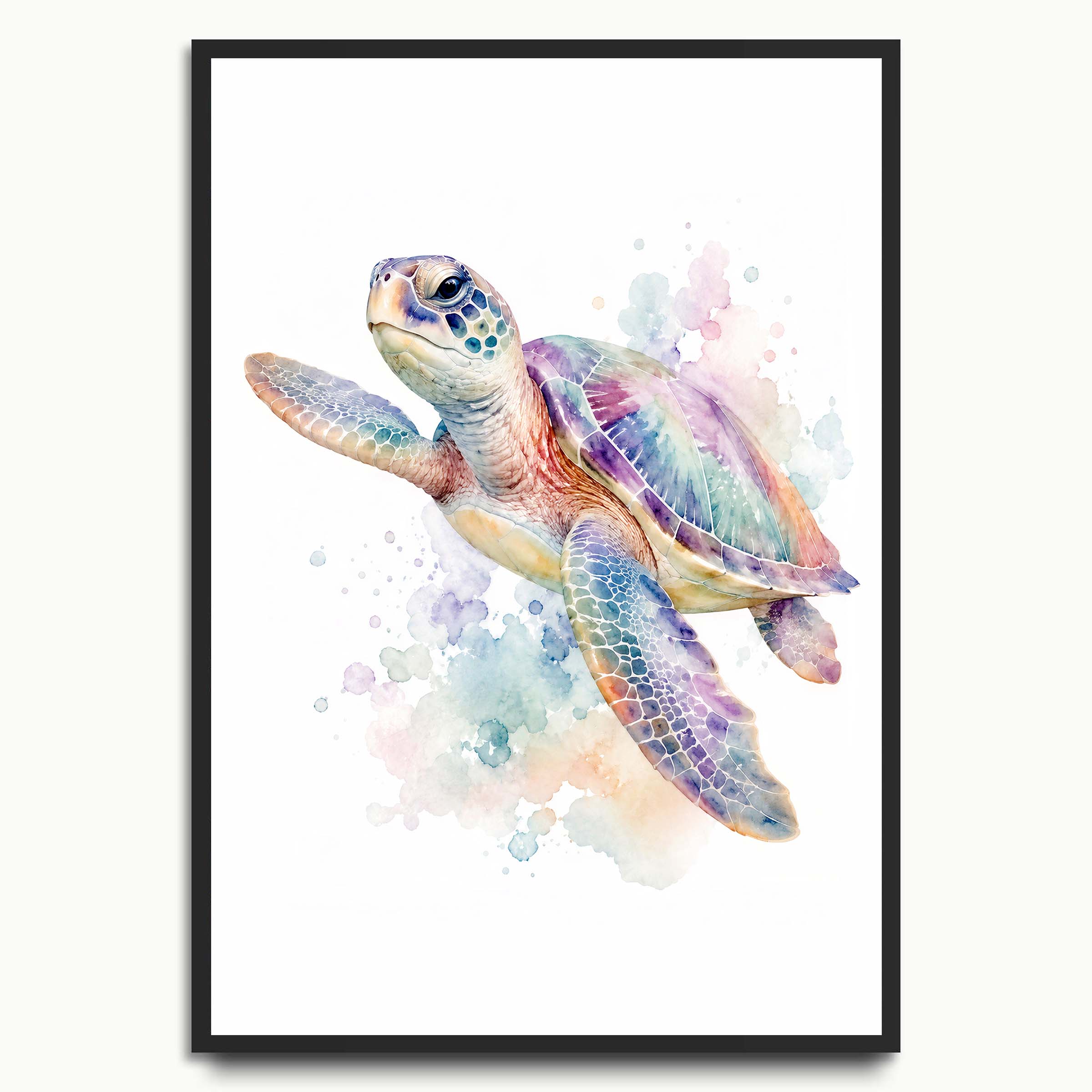 Rainbow Sea Turtle