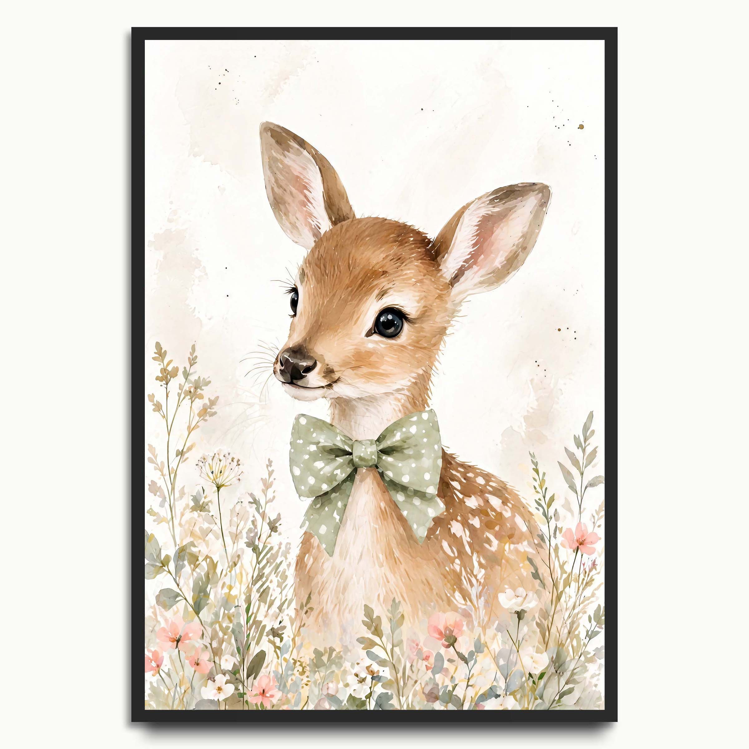 Watercolour Bambi