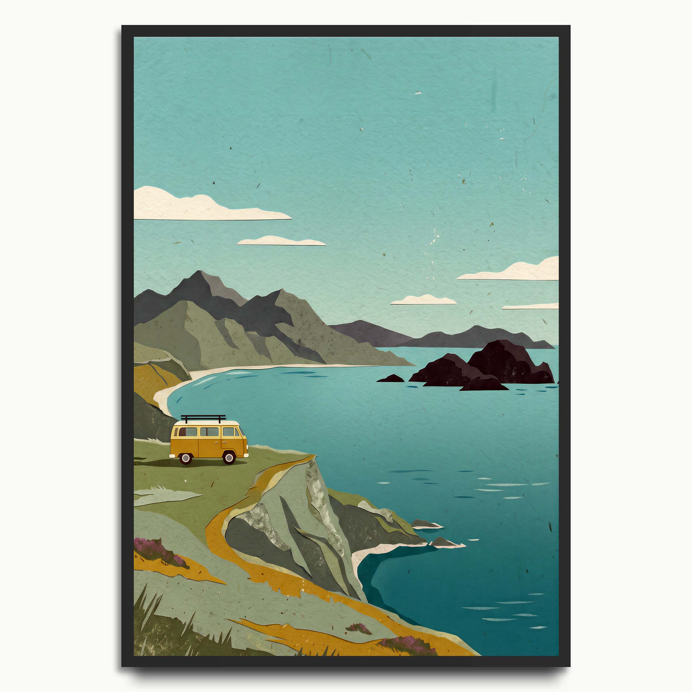 Retro Coastal Escape